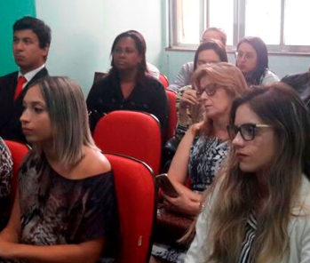 Primeira entrega de carteiras aos novos advogados e advogadas de Barra do Pirai, realizada em 07 de fevereiro
